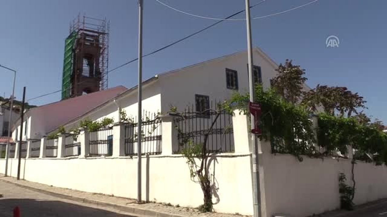 Tarihi kilisenin "çan kulesi" aslına uygun olarak inşa edilecek