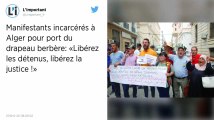 Les étudiants algériens manifestent pour dénoncer l’interdiction du drapeau berbère
