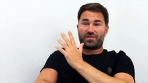 'WHY LIVE YOUR LIFE LIKE THAT?' -EDDIE HEARN RAW! /JOSHUA, RUIZ, REMATCH, WHYTE, TYSON FURY REGRETS?