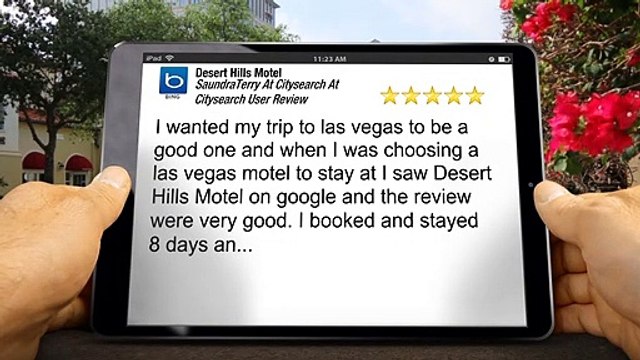Desert Hills Motel Las Vegas Exceptional 5 Star Review by SaundraTerry at Citysearch at Citysea...