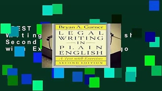 [BEST SELLING] Legal Writing in Plain English, Second Edition: A Text with Exercises (Chicago