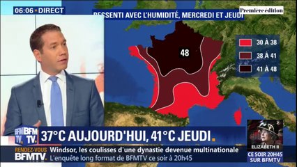 Jusqu'à 37°C ce lundi... et le thermomètre grimpera à plus de 40°C jeudi