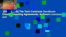 [GIFT IDEAS] The Tech Contracts Handbook: Cloud Computing Agreements, Software Licenses, and