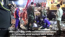 'No more survivors' likely in Cambodia building collapse