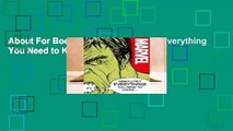 About For Books  Marvel Absolutely Everything You Need to Know  Review