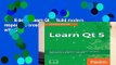 Full E-book  Learn Qt 5: Build modern, responsive cross-platform desktop applications with Qt,