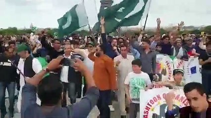 "Pakistan Zinda Bad" March in Paris