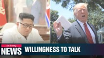 N. Korea reaffirms will to talk with U.S. by expressing satisfaction over Trump's letter: Experts