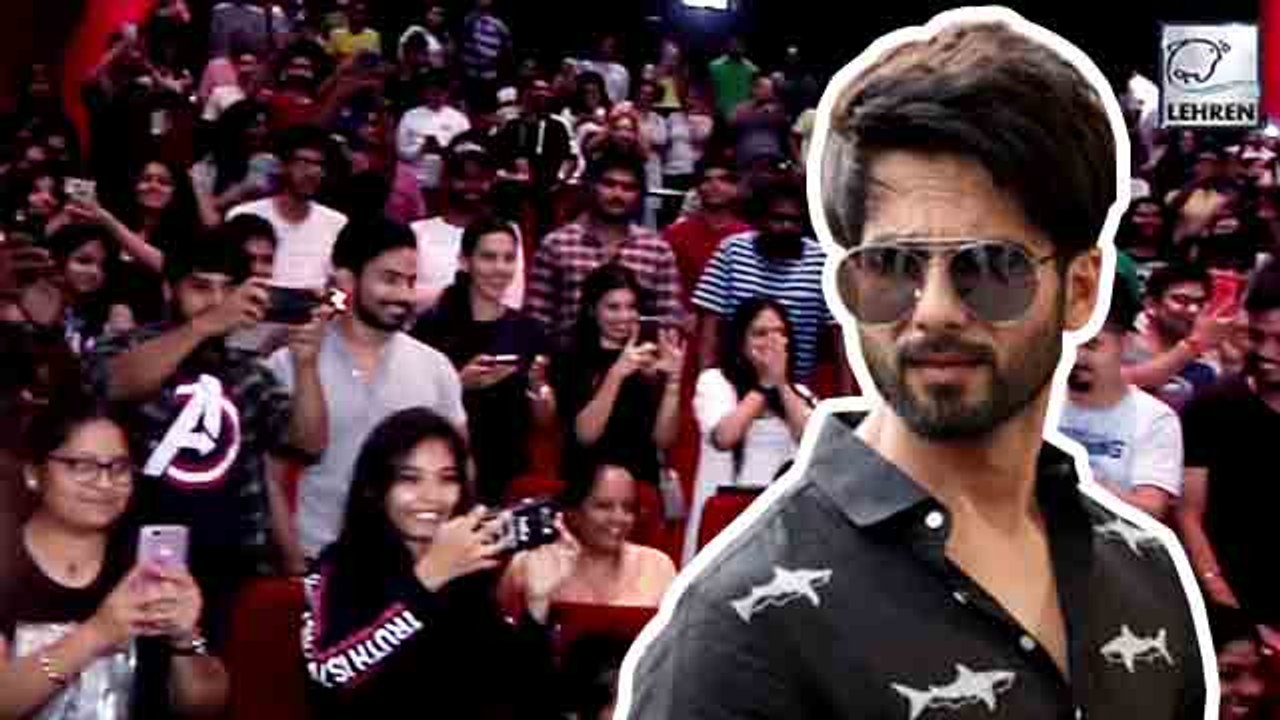 Shahid Kapoor Surprises Fans Watching Kabir Singh