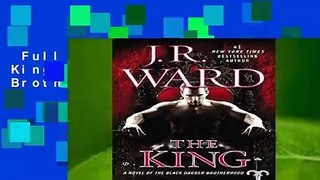Full version  The King (Black Dagger Brotherhood)  Review