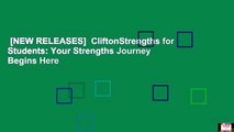 [NEW RELEASES]  CliftonStrengths for Students: Your Strengths Journey Begins Here