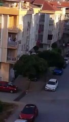 İşte sosyal medyanın konuştuğu o video! "Abi bak bizim çocuklar da sevindi"