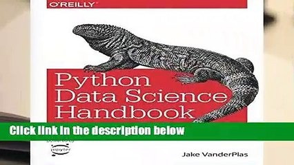 [BEST SELLING]  Python Data Science Handbook: Tools and Techniques for Developers