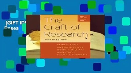 Gift Ideas: Master the Art of Research with Wayne C. Booth 📚