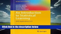 [GIFT IDEAS] An Introduction to Statistical Learning: With Applications in R