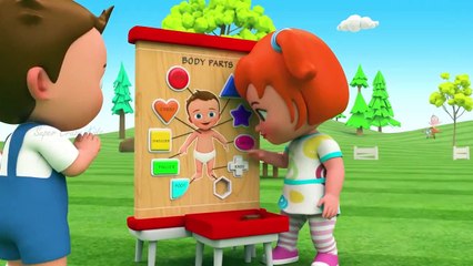 Rainbow Color Balls Hammer Toy Set 3D Learn Colors for Children with Little Baby Girl Kids Education