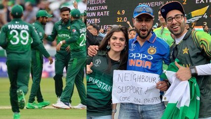 World Cup 2019 : Indian Fan cheering for Pakistani Team becomes an instant hit | वनइंडिया हिंदी
