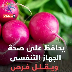 فيديو معلوماتى.. فوائد الفجل الأحمر فى مقاومة السرطان وتقوية العظام