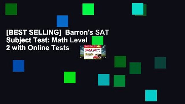 [BEST SELLING] Barron's SAT Subject Test: Math Level 2 with Online Tests
