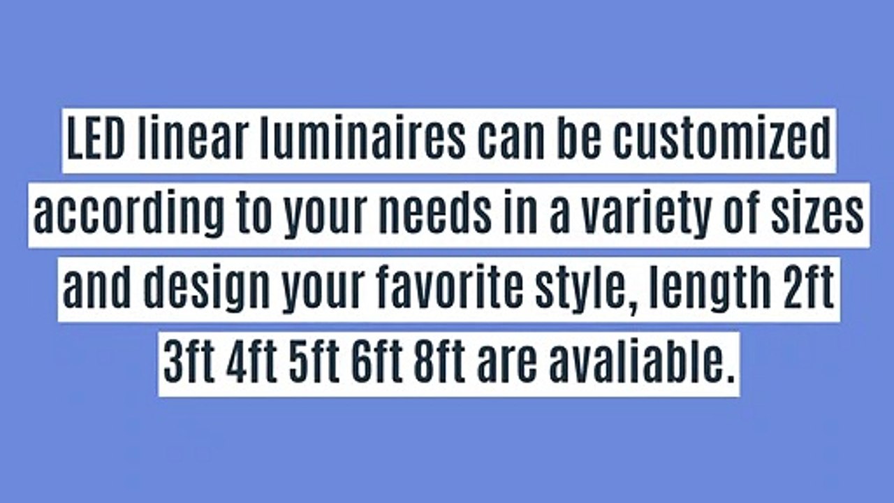 Led Linear Luminaires|Led Panel Light|Led Tube Light