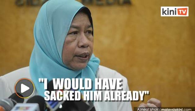 Zuraida: If I were PKR president, I would have sacked Haziq