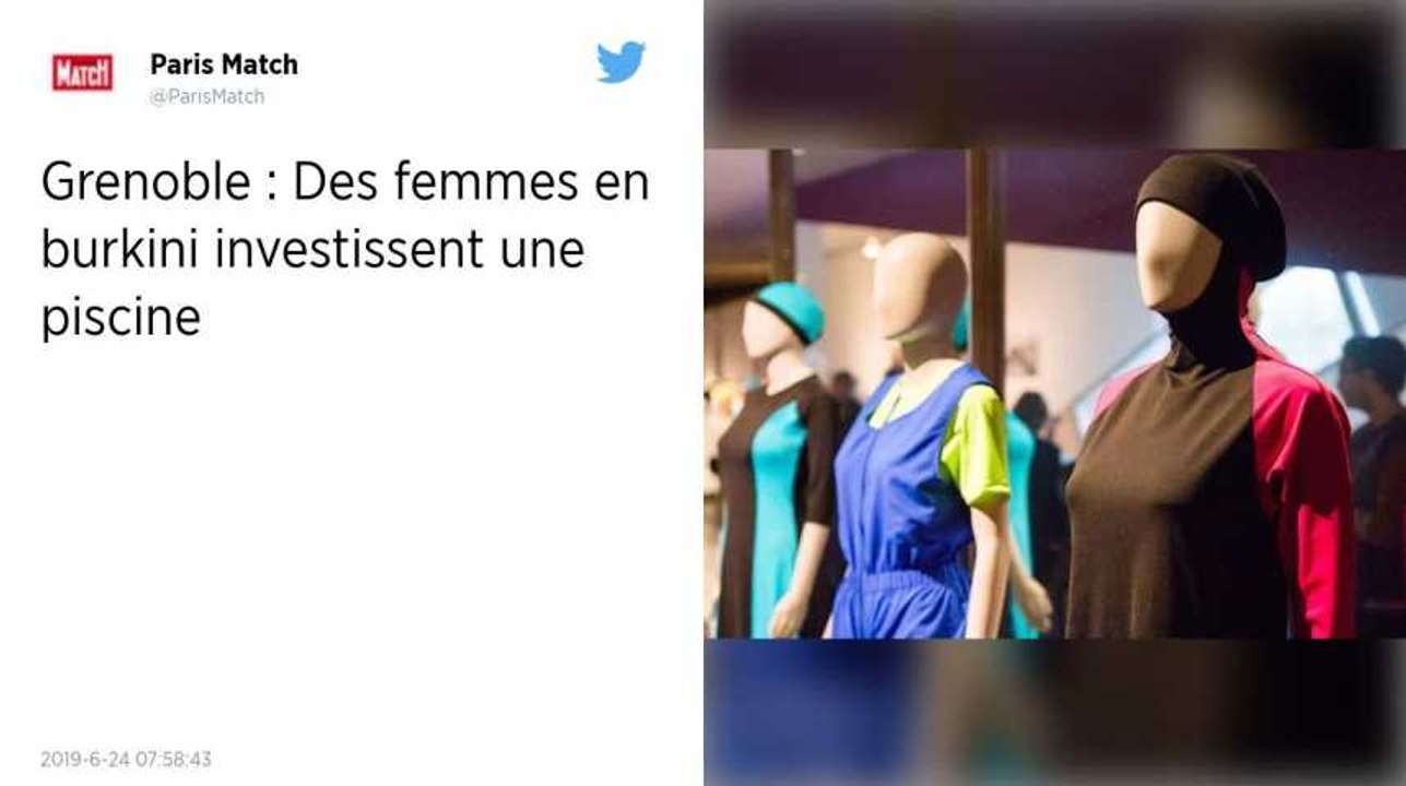 Grenoble. Des femmes défient l’interdiction et se baignent en burkini à la piscine municipale