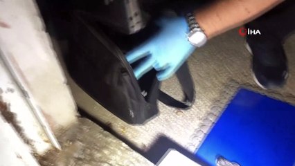 Hırsızın iş kazası...Hırsızlığa geldi, bilgisayarı düşürüp kaçtı