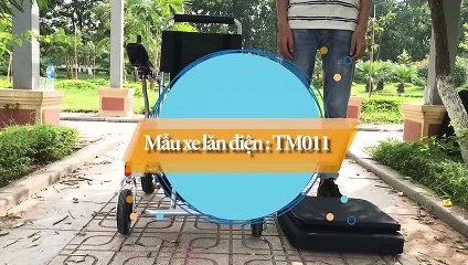 Xe lăn điện có định vị GPS siêu nhẹ TM011 #xdvp