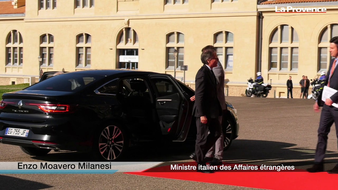 Sommet des deux rives à Marseille : Jean-Yves le Drian accueille ses homologues étrangers