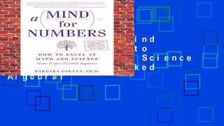 [BEST SELLING]  Mind for Numbers: How to Excel at Math and Science (Even If You Flunked Algebra)