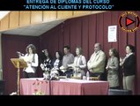ENTREGA DE DIPLOMAS DEL CURSO ATENCIÓN AL CLIENTE Y PROTOCOLO JEDULA ARCOS DE LA FRA 2012