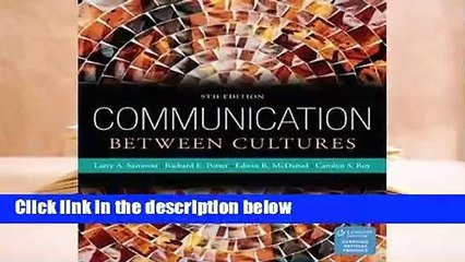 [NEW RELEASES]  Communication Between Cultures