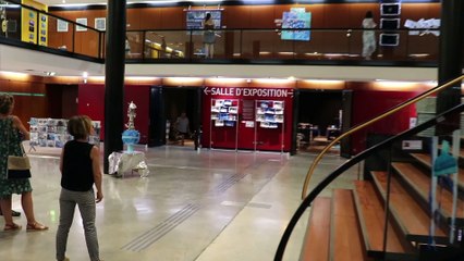 Sernhac : les écoliers à  l'exposition « Pont du G’ard »