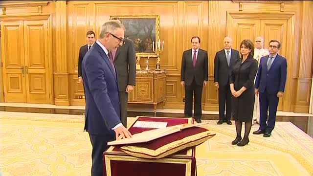 José Guirao promete su cargo en Zarzuela como nuevo ministro de Cultura y Deportes