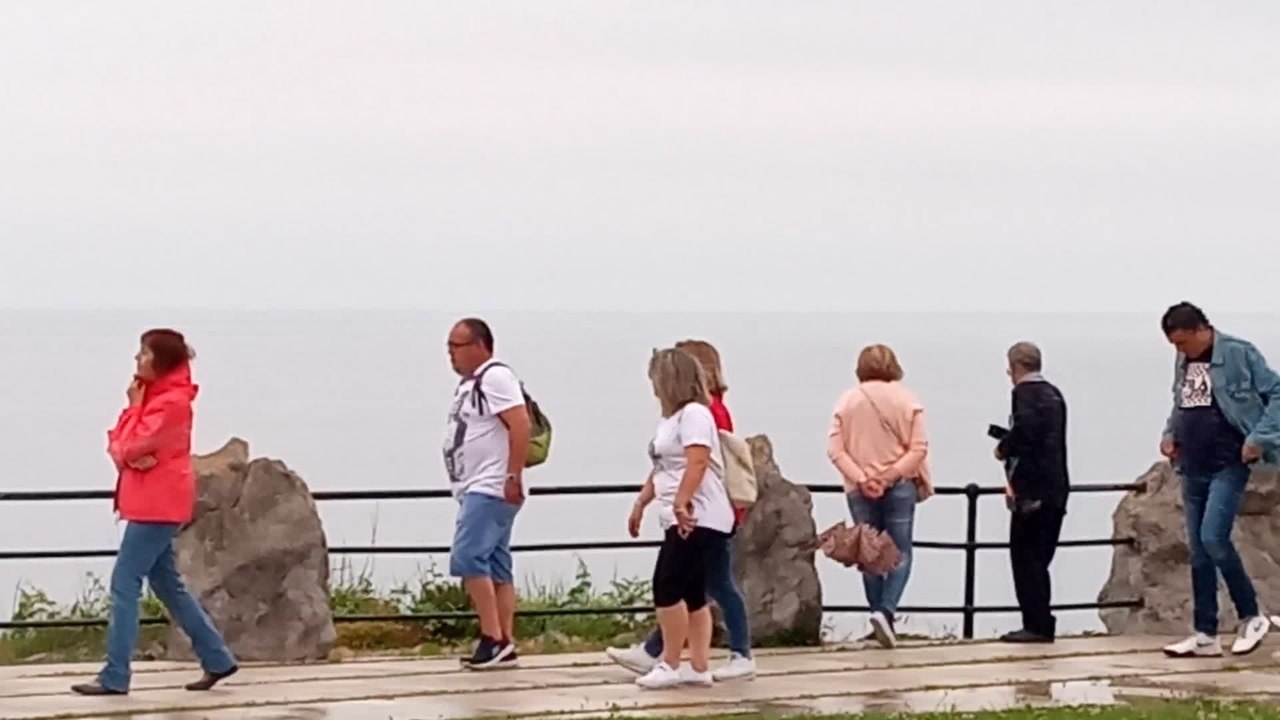 Día brumoso en Cantabria