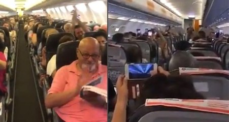 Pilotun "Her şey çok güzel olacak" anonsuna yolcuların cevabı türüblans etkisi yarattı!