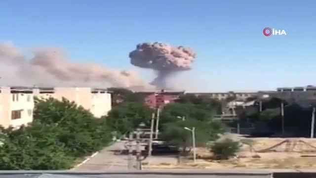 - Kazakistan'da Askeri Mühimmat Deposunda Patlama: 11 Yaralı