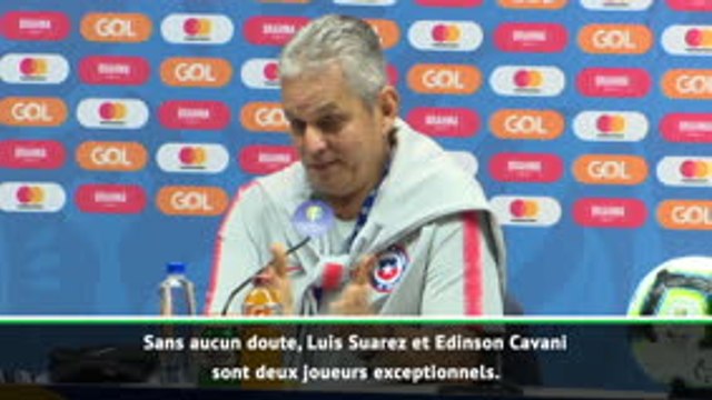 Copa America - Rueda : Suarez et Cavani sont deux joueurs exceptionnels