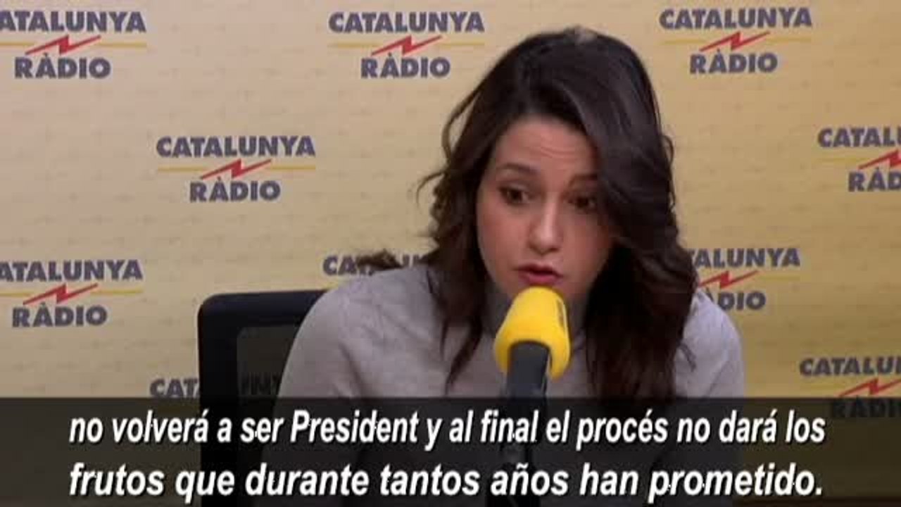 Arrimadas: "si el Gobierno de España no hubiese hecho la estatua durante muchos años, no habríamos llegado hasta aquí"