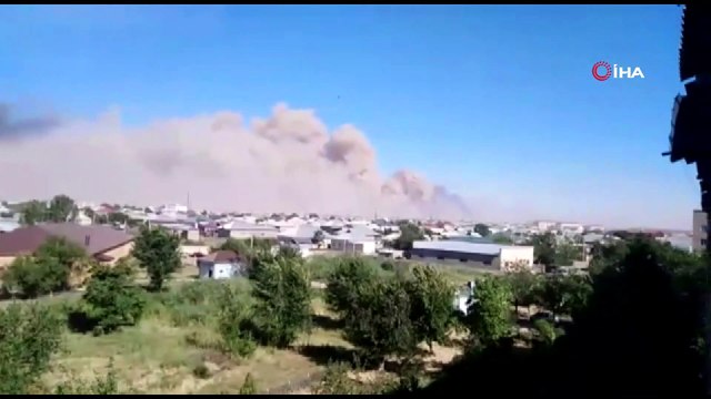 - Kazakistan’da Askeri Mühimmat Deposunda Patlama:11 Yaralı