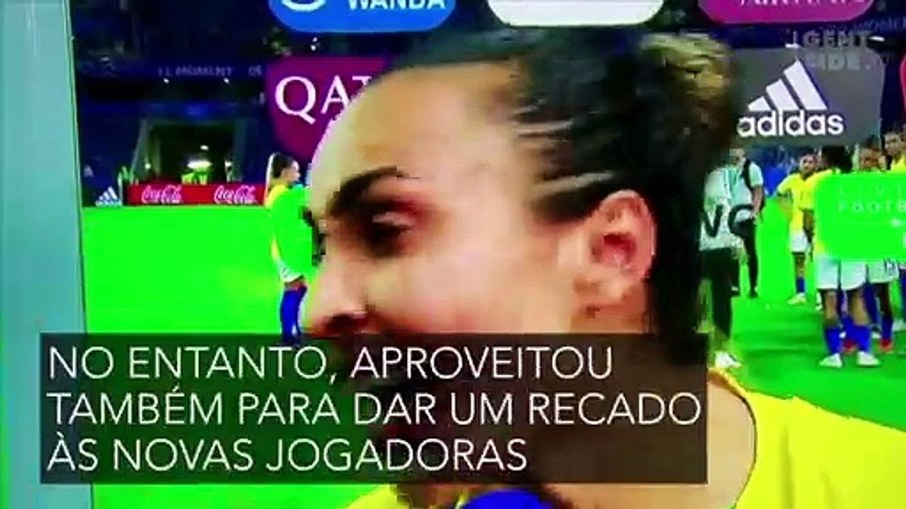 Emocionada, Marta fala após eliminação do Brasil na Copa do Mundo Feminina e dá recado a novas jogadoras