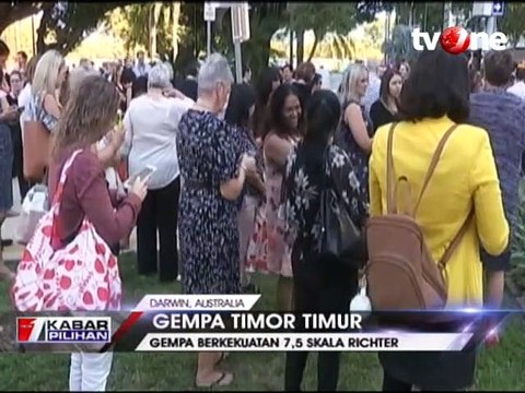 Gempa 7,4 SR Maluku Tenggara, Guncangannya Terasa di Darwin