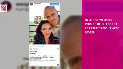 Delphine Wespiser toujours très proche de son ex, elle lui adresse un tendre message