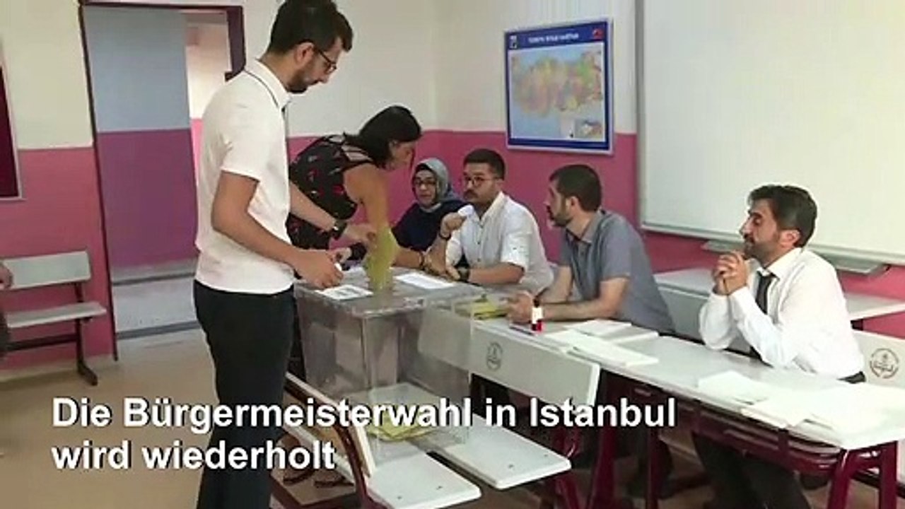 Wiederholung der Bürgermeisterwahl in Istanbul