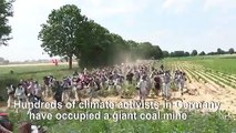 Hundreds of climate activists attempt to occupy German coal mine