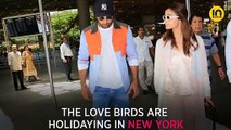 Rishi Kapoor, Ranbir Kapoor and Alia Bhatt chill with Abhishek Bachchan and family in NY, see photo