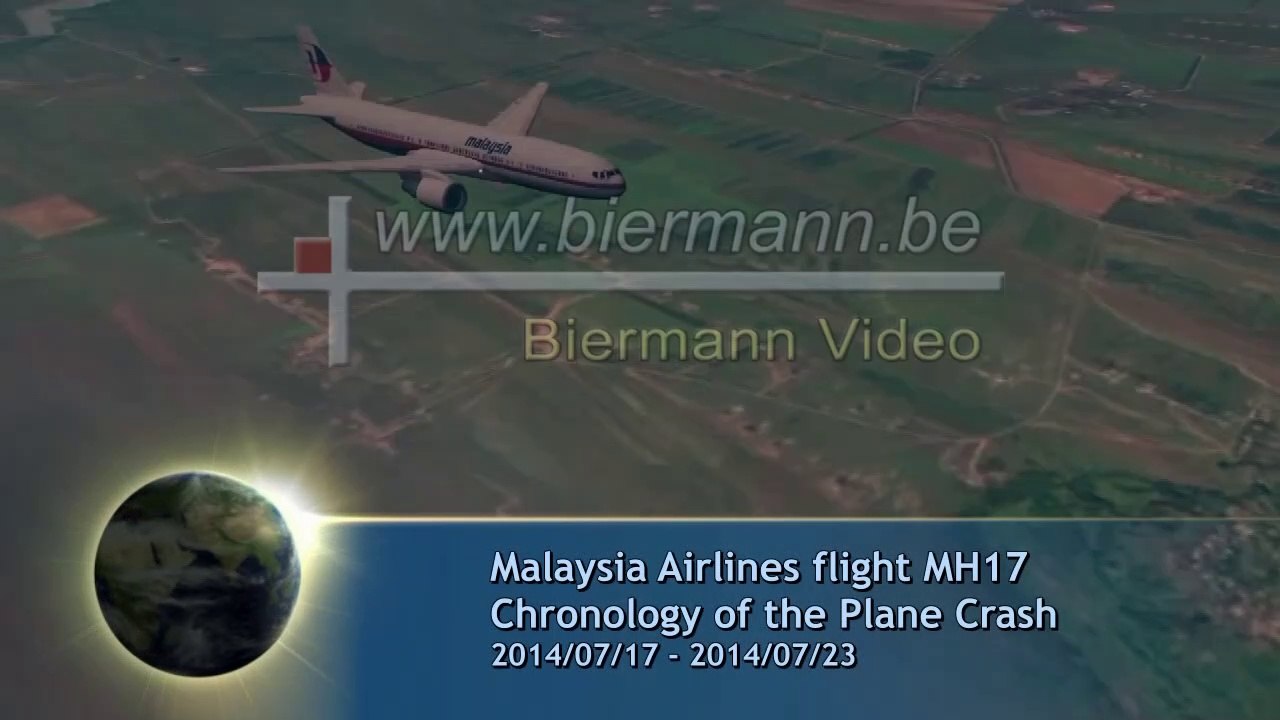 Malaysia Airlines MH17 - Chronology of the Plane Crash