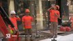 Spéciale Canicule: En raison des fortes chaleurs, les ouvriers qui travaillent en extérieur à Lyon ont des horaires aménagés - VIDEO
