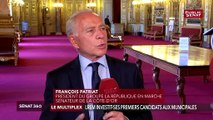 François Patriat espère « une nette progression des sénateurs LREM » aux prochaines sénatoriales mais reste prudent