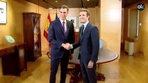 Reunión secreta entre Sánchez y Casado